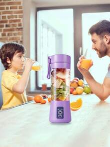 Taças de suco portátil, mini portátil taças de suco de frutas cyclone, taças de suco carregadas mini versão de suco de frutas - cores aleatórias - Cor aleatória - Visão 6