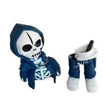 新款创意骷髅头造型塑料金属研磨器，酷炫骷髅头设计吸烟研磨器，手动金属研磨器，3种颜色可选，吸烟配件