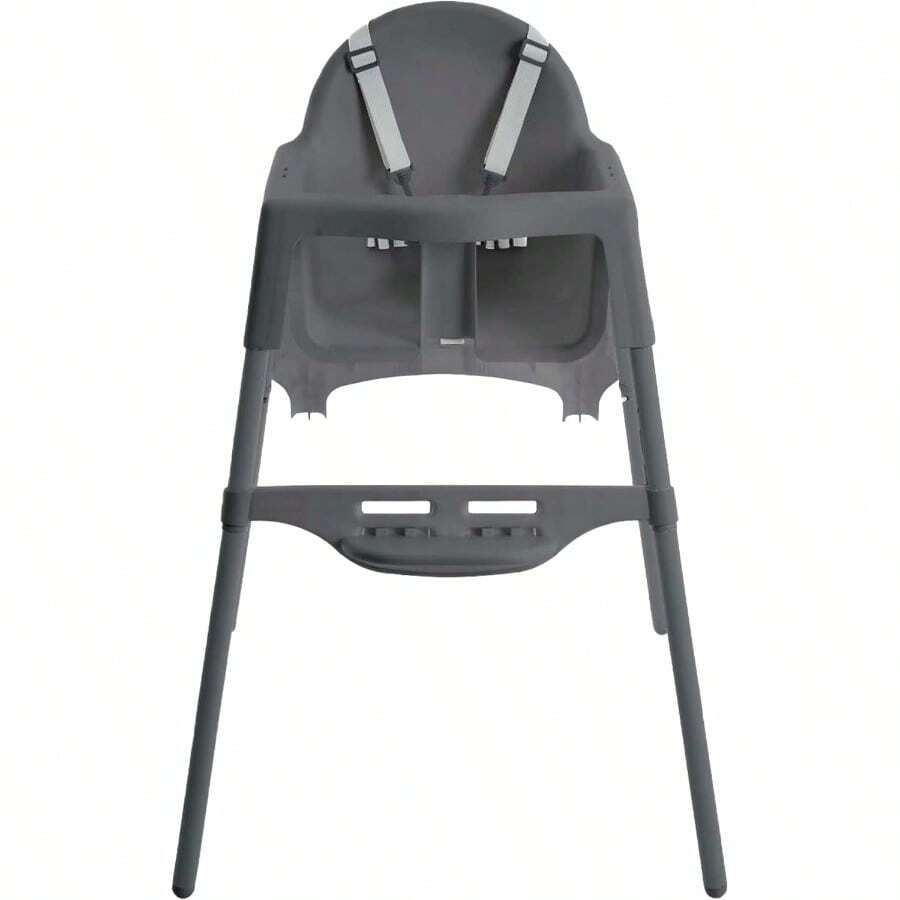 Conjunto de mesa y sillas plegablesCosco Silla Alta 2 en 1 Gris con bandeja removible y arnés de 5 puntos. Uso desde 6 meses hasta 15 kg - Gris - Ver 1