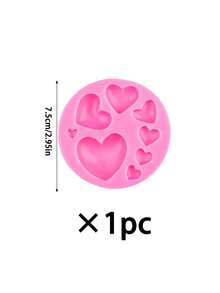 3 piezas/1 pieza Moldes de silicona para el Día de San Valentín, moldes de chocolate, moldes de helado, moldes de pastel, moldes de galletas, decoraciones de repostería DIY, adecuados para fiestas festivas, aniversarios, decoraciones de repostería y fiestas de cumpleaños. - Multicolor - Ver 12