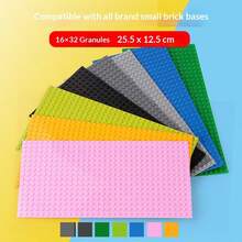 1pc Brick Building Base Plate, Multiple Colors Available, Perfect Birthday/Holiday Gift - Multicolor - View 6