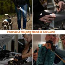 LED Illuminated Fishing Gloves For Emergency Repair, Night Fishing Lighting Gloves, Finger Lights Gloves