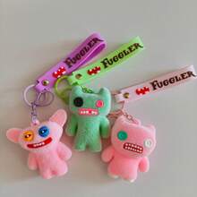 Mignon Mignon Grande Dent Mignon Monstre de Dent Poupée Pendentif Dessin Animé Drôle Animal Poupée Pendentif Porte-clés Cadeau d'Anniversaire - Cadeau Parfait - Cadeau - Multicolore - Voir 7