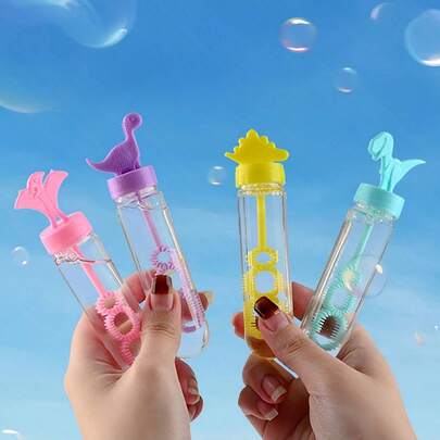 24pcs Dinosaur Bubble Wands (Air Bubble Tubes, No Liquid Needed), Ocean Theme Party Supplies, Student Classroom Rewards, Birthday, Christmas, Graduation, Valentine's Day, Wedding Decorations, Multipurpose Holiday Gifts, 3/6/12/24pcs Set