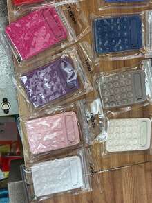 Silicone Suction Cup Holder For Cell Phones - Purple - View 1