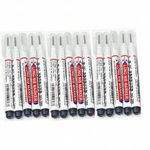 15 pezzi Pennarelli indelebili con punta fine, impermeabili, nero/rosso/blu, ad asciugatura rapida per piastrelle, legno, marcatura profonda, inchiostro a base di olio ad alta capacità, punta da 2 mm, adatti per logistica, carta, acciaio, vetro e altro - Articoli di cartoleria essenziali per il ritorno a scuola, forniture per l'apprendimento, libri da colorare - Tagli Unica - Visualizzare 14