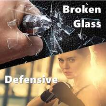 Tungsten Steel Tactical Pen, Multi-Functional Car Window Breaker, Essential For Emergency Escape, Military Survival Pen, With Glass Breaker, Suitable For Men And Outdoor Use, Tactical Pen, Pocket Pen, Outdoor Gear, Survival Gear, Compact Design, Rugged Style, Robust Construction, Precision Engineering, Writing Instrument, Multi-Functional Pen, A Gift For Men, Fathers, And Husbands From Outdoor Enthusiasts. - Multicolor - View 5