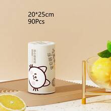 Thicked Disposable Food Plastic Bag With Handle Fruit Vegetable Storage Bag Fridge Fresh-Keeping Bag Kitchen Packaging Bag - Multicolor - View 16