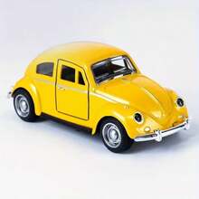 1:38 Scale Vintage Alloy Model Car, Desktop Decor For Bedroom, Desk, Office, Classic Retro Car Model, Alloy Car, Collectible, Openable Doors, Visible Interior, Suitable As Birthday, Friend, Father's Day, Party Gift - Multicolor - View 16