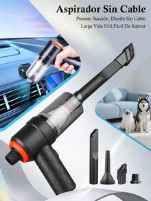 Car Vacuum Cleaner - Black - View 2