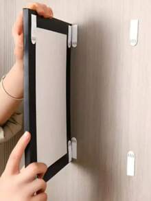 12/24pcs Frame Fixing Adhesive Tape, Damage-Free Installation, Double-Sided Magic Sticker, Convenient For Removing And Installing, Suitable For Remote Controls, Photo Frames, Sockets, Etc. - Multicolor - View 1