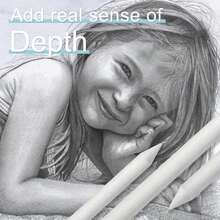 3pcs/Set Static Mixing Sticks, Suitable For Beginners Painting Coloring Sticks, Art Blending Tools, Paper Shading Blending Sticks, Soft Sketch Blending Pencils, Excellent Stationery And School Supplies, Also Ideal Stationery For Back To School Season. - Multicolor - View 11