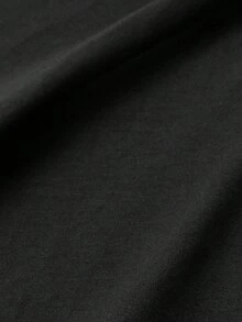 GRDR Men's Summer 2 In 1 Design Short T-Shirt, Fashionable Casual Crew Neck Top - Black - View 5