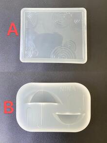 Resin Casting Mold Accessories, Silicone Mold For Resin Liquid, Resin Keychain Silicone Mold, Resin Mold - Silicone - View 2