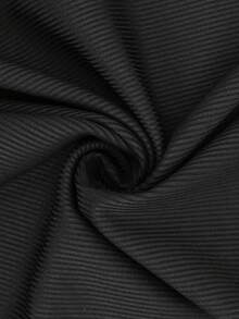 Black Contrast Trim Cutout Sleeveless Crop Top | Casual Summer Going Out Top For Women - Multicolor - View 3