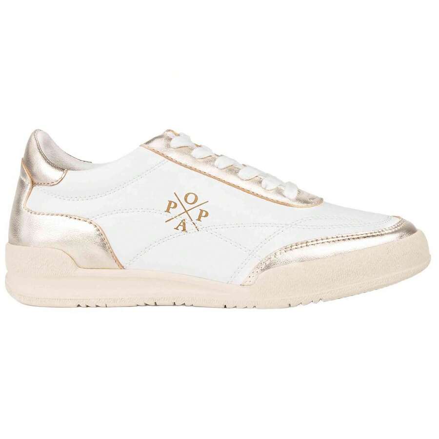 POPA Damskor Casual - Vitt - Visa 1