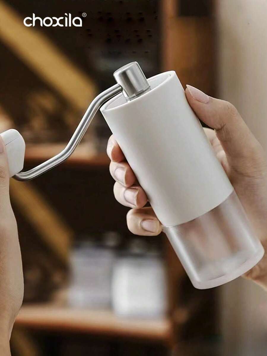 choxila 1pc Portable Coffee Grinder, Coffee Beans Grinder, Manual Coffee Grinder, Capacity 28g Ceramic Conical Burr Internal Adjustable Setting Coffee Grinder - Coffee Grinder - View 1