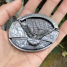 1 PC Fashionable Retro Personalized Belt Buckle, Fashionable Belt Buckle, Men's Belt Buckle Accessory - Flowers - View 34