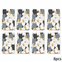 1 Stück Katzen-Muster Haustier-Themen Küchentuch, super weich aus Mikrofaser, moderner Stil, maschinenwaschbar, farbbeständig, Geschirrtuch, Reinigungszubehör geeignet für Küche, Esszimmer, Badezimmer, Kombinations-Sets erhältlich - Verschiedenfarbig - Übersicht 15