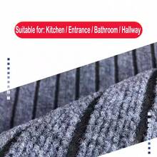 Custom Size Carpet With Anti-Slip Backing, Waterproof And Easy To Clean, Suitable For Hallway Entrance, Kitchen, Laundry Room - Multicolor - View 4