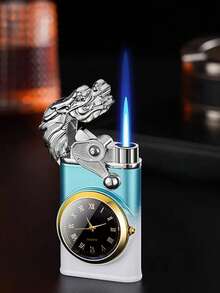 encendedor águila con reloj - Azul y blanco - Ver 1