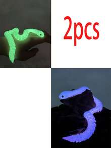 1 Item - A 3D Printed Snake Decoration With Eyes - A Stunning Decoration With Detachable Eyes, More Realistic, With Freely Movable Joints, Capable Of Changing Various Postures. Suitable For Car, Home, Party Decorations, As Well As Holiday Birthday Gifts, Room Decorations, Tabletop Display Decorations, Birthday Gifts, Party Tabletop Decorations, Which Can Enhance The Atmosphere! Eye Colors Are Random - Multicolor - View 14