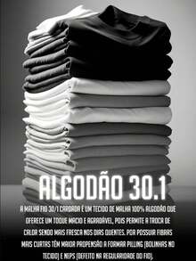 Camiseta Oversized Gola Alta Streetwear Algodão Estilo Urbano Treino Casual Preto Off Whte e Marrom Estampada - Marrom - Visão 2