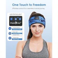 Wireless Earbuds - Camouflage Blue - View 5
