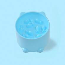 倾斜式高脚猫碗，带下巴托，防溢宠物食品和水碗，家用猫狗喂食器 - 200ml - 查看 11