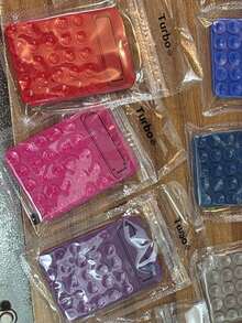 Silicone Suction Cup Holder For Cell Phones - Pink - View 2
