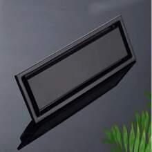 Desagüe de Ducha Moderno de Acero Inoxidable Anti olor y de Rápido Drenaje - Negro - Ver 10