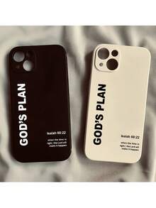 2pcs Couple Pattern Soft TPU Shockproof Phone Case Cover Compatible With Iphone 11 12 13 14 15 16 17 Pro Max - Multicolor - View 28