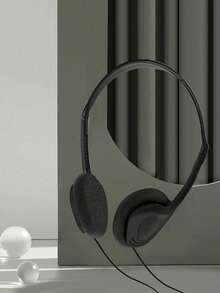 Retro Classic Wired Headphones, Nostalgic Fashion Accessory Headphones, Compact Sports/E-Book Headphones With Microphone