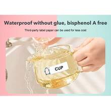 Marklife 3 Rolos de Etiquetas Adesivas Térmicas, Etiquetas para Impressora, Papel Adesivo Autocolante, Adequado para Nomes e Itens Domésticos ou Comerciais, À Prova d'Água, Resistente a Arranhões, Óleo e Rasgos, Compatível com Impressoras de Etiquetas D30, M110, M220, M1, P50, P15