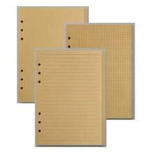 A6/A5 活页笔记本补充插页、旅行日记替换页、适用于学校用品、返校 - 筆記本活頁替芯 - 查看 25