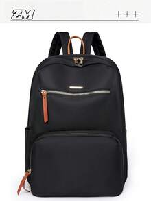 Waterproof Large Capacity Backpack, Fashionable & Versatile - Black - View 12