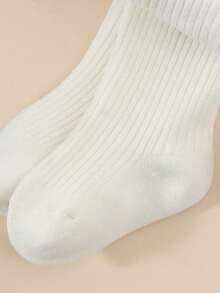 2 pièces Leggings classiques de couleur unie pour filles/bébés, doublure thermique douce, collants chauds et confortables, convient pour le port quotidien en automne/hiver, l'école, les vacances, en cadeau