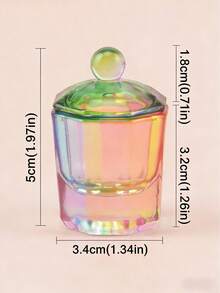 klimonla 1 cái Cốc rửa cọ vẽ móng tay Color Block, Đồ dùng làm móng, Dụng cụ làm móng, Dụng cụ làm móng, Trở lại trường, Móng tay, Dụng cụ làm móng để nhấn móng tay - Nhiều màu - Xem 4