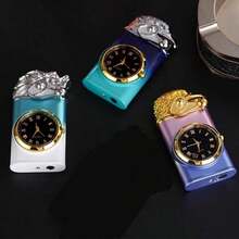 encendedor águila con reloj - Azul y blanco - Ver 2