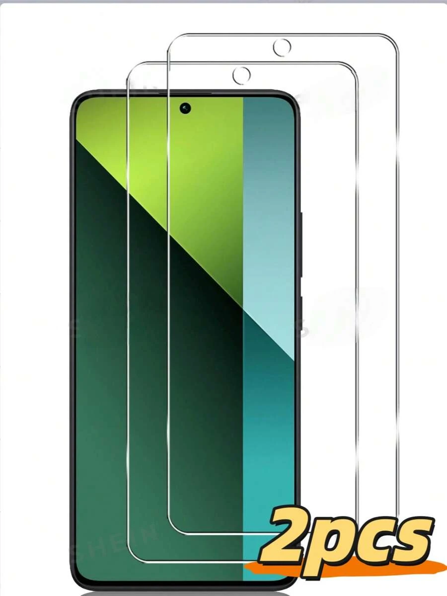 Bộ 2 miếng dán bảo vệ màn hình, phù hợp với điện thoại /Redmi, thích hợp làm quà tặng cho gia đình, bạn bè, nam sinh, nữ sinh, bạn cùng lớp, trường học. - trắng - Xem 1