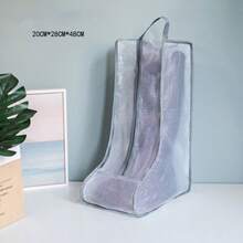 Shoe & Boot Dust Cover Storage Bags, Portable Shoe Tote Bag, Transparent Window, Zipper Closure, Foldable & Compressible, Reinforced Handle, Waterproof Shoe & Boot Storage Organizer Boxes, Suitable For Wardrobe, Shoe Cabinet, Bedroom, Outdoor Moving, Travel, Shoe, Spring Summer Picks, Brides Maid Gifts, Room, Bedroom Decor, Beach, Travel, For Men, For Women, Vacation, Women's Day, Travel Essentials, Wedding Favors, Y2k, Bedroom, Car Accessories Women, Kitchen Decor,Wedding,Y2k,Party - Multicolor - View 11