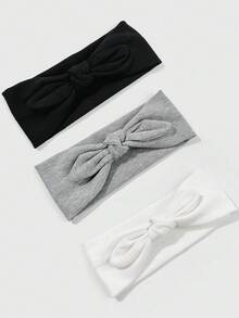 4pcs / 3pcs/1pc Women's Fashionable, Casual And Elegant Rabbit Ear Bow Cross Sports Headband. Sweat-Absorbing And Comfortable. Suitable For Daily Commuting And Matching With Clothing, Fitness, Outdoor Sports, And Can Be Matched In Any Scene. Hair Accessories Women Hair Band