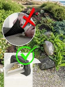 1Pc Realistic Key Hideout Hidden In Outdoor Courtyard, Simulated Small Stone Decoration In Front Of The Key Box, Suitable, And For People Who Easily Forget To Bring Their Keys When Going Out