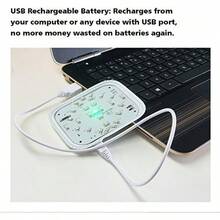 1 pieza Bolsa de cola de bicicleta LED con control remoto inalámbrico, adecuada para ciclismo - Verde - Ver 3