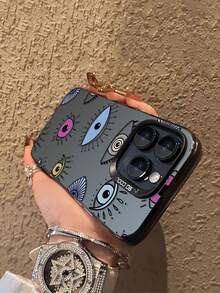 Elegante, Minimalista y Hermoso Funda de Celular Plateada, Compatible con Todos los Modelos  17, 17 Pro Max, 17 Pro, 16 Pro Max, 16 Pro y Más - Plateado - Ver 3