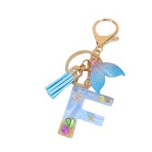 1pc Handmade Crystal Resin Butterfly & Letter Keychain, Tassel Keyring, Small Gift For Wedding, Birthday, Baby Shower, Travel Souvenir, Graduation, Housewarming, Party (5 Styles Available) - Multicolor - View 31