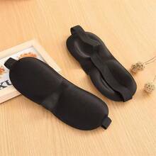 4/2/1件装 3D 睡眠眼罩，侧睡眼罩，完全遮光 3D 睡眠眼罩，柔软透气眼罩，男女通用，放松零压力夜间眼罩（黑色） - 黑色 - 查看 10