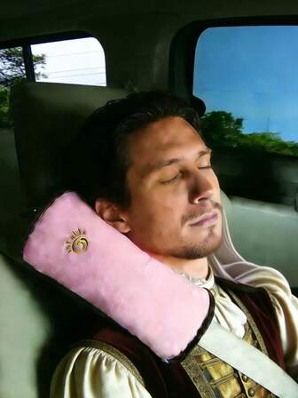 Universal Polyester Fiber Car Shoulder Protector, Comfortable Auto Accessory