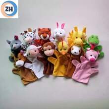 3 pcs Muñecas de mano de animales de dibujos animados (envío aleatorio de estilos) - Multicolor - Ver 5