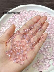(متوفرة بألوان متعددة) ملحقات فن الأظافر عالية الجودة - 30 قطعة مختلطة من الراين ستون الزجاجي الشفاف ثلاثي الأبعاد، زخارف أظافر بشكل قلب وغير متماثل، لوازم الأظافر، أحجار الأظافر - متعدد الألوان - مشاهدة 42